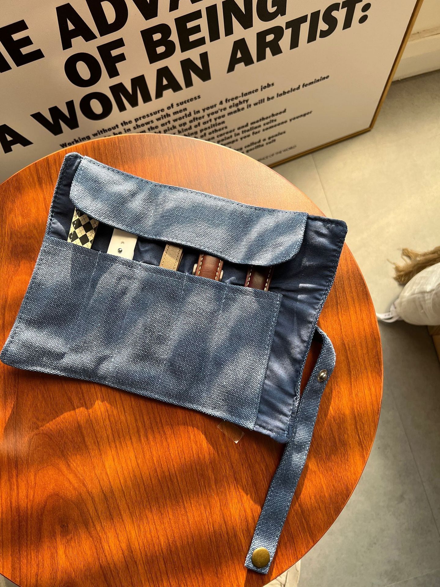 5 ranuras Apple Watch Correa Bolsa de almacenamiento Lona Correa Bolsa de almacenamiento Reloj inteligente Bolsa de almacenamiento Bolsa de almacenamiento