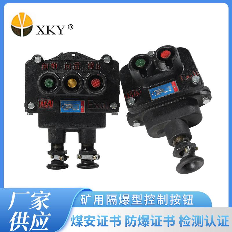 厂家直供矿用隔爆型控制按钮 BZA系列煤矿用两联三联控制按钮-阿里巴巴