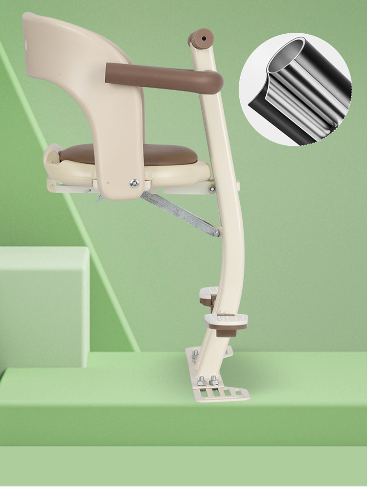 Suitable for Electric Vehicles, Child Seats, Electric Motorcycles, Battery Vehicles, Scooters, Front Seats, Baby Folding Children's Seats