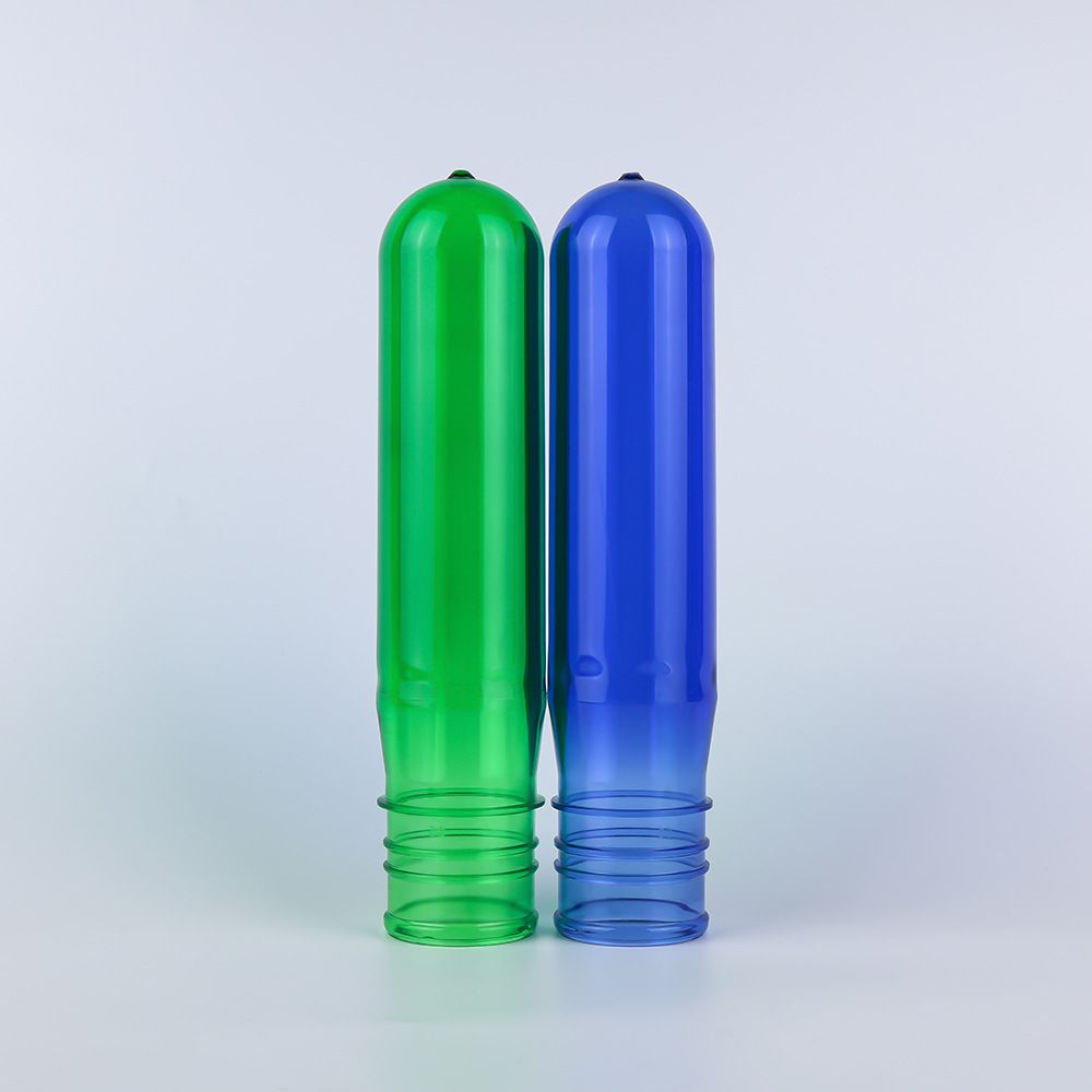 Fábrica de suministro de 55mm calibre cinco galones PET botellas en blanco de alta transparencia de grado alimenticio desechable barril en blanco