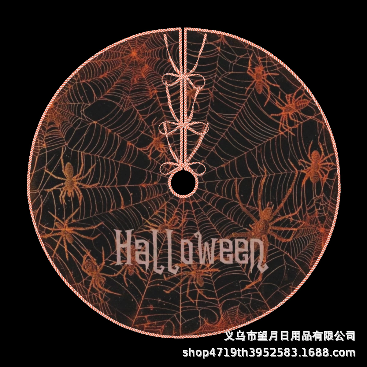 Кроссбордная сеkс Halloween елочная юбка новая фланелевая линя рождественские украшения тыква призрак летучая мышь черная кошка ведьма