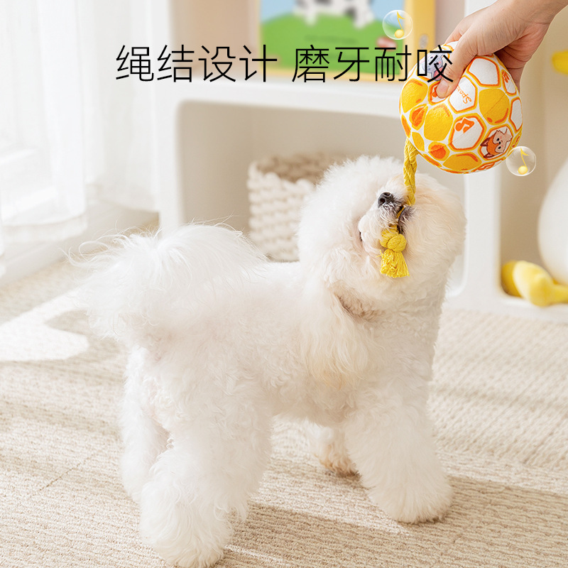 Perro molido dientes resistente a la mordida para aliviar el aburrimiento unicornio campana bola de rolar bola de fútbol interactiva cuerda de mordida gato juguete de perro