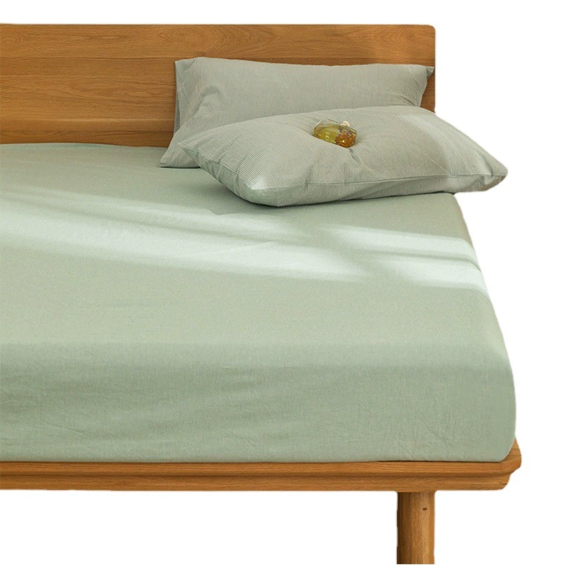 Хлопчатобумажная пряжа-окрашенный промытый хлопок из четырех частей хлопка без принта производители поставляют постельные принадлежности пододеяльник хорошее постельное белье в японском стиле оптом