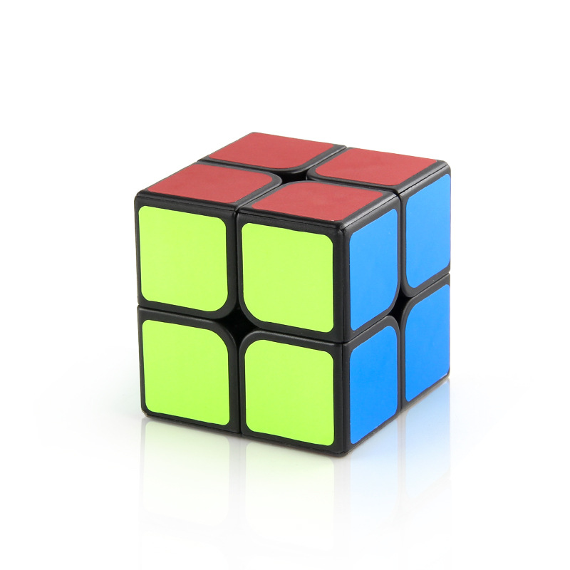 Nueva Ciencia Educativa y educación con primavera suave de segundo orden Cubo de Rubik suave rotación suave fibra de carbono de color sólido orden positivo caja de cubo de Rubik