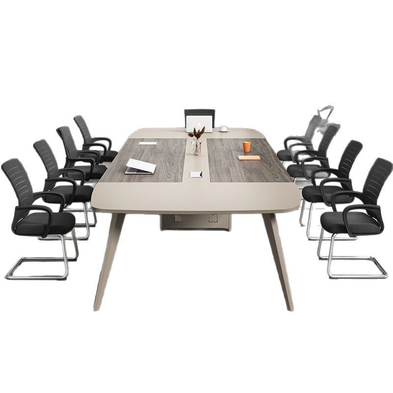 Mesa de conferencia mesa larga mesa Simple moderna pequeña sala de conferencias recepción MESA DE ENTRENAMIENTO mesa de negociación y silla combinación