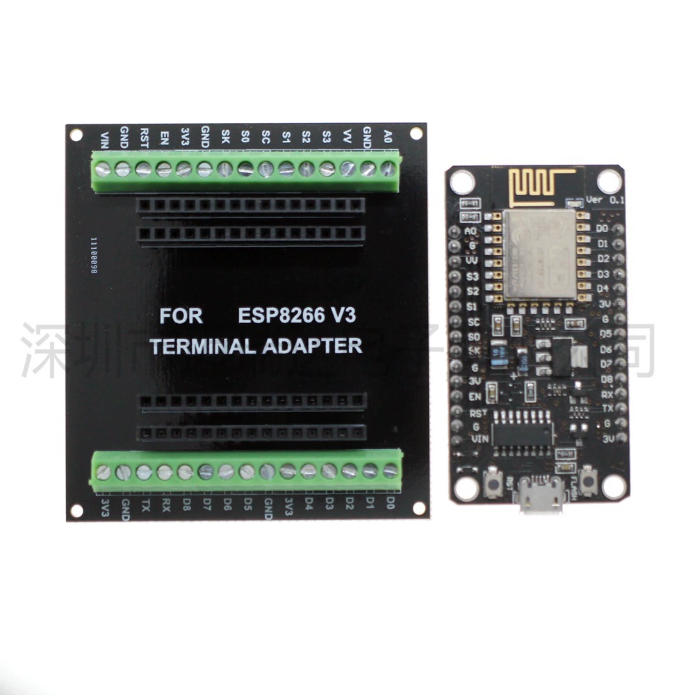 Плата расширения ESP8266, совместима с NodeMCU Lua WiFi V3 CH340