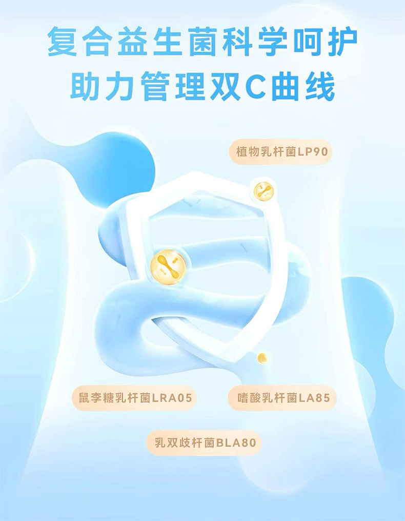 Enzyme Probiotic Powder High-Activity Gut Strain Blend Freeze-Dried No Sucrose 100g Dietary Supplement in use