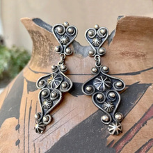 欧美热销几何个性耳环 跨境新品雕刻金属长款耳坠饰品厂家直销