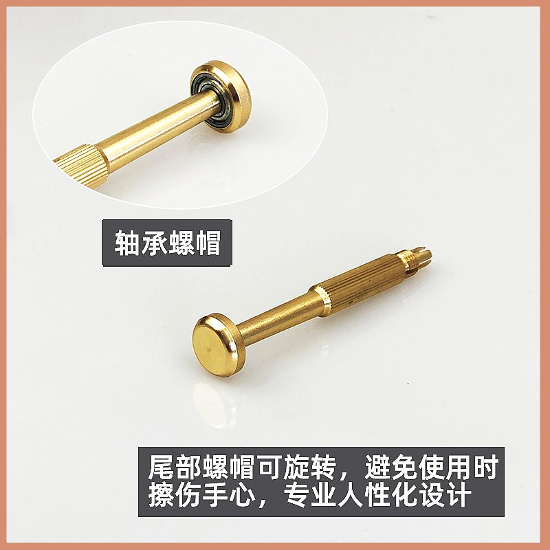 Juego de destornillador de gafas destornillador de flor de ciruelo cruzado herramienta de reparación de tienda de gafas portátil cámara magnética