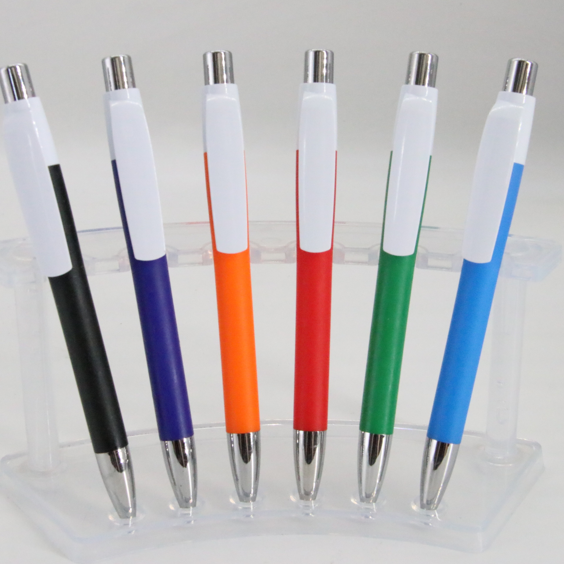 Bolígrafo de prensa color a juego color brillante fábrica al por mayor logotipo láser Oficina suministros escolares bolígrafo al por mayor