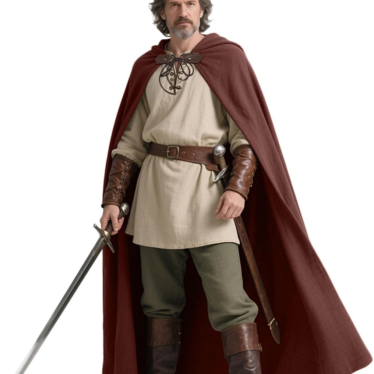 Trench coat, cloak with hood, halloween