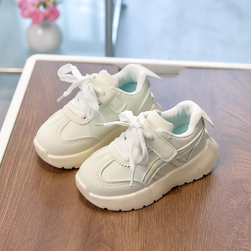 2026 nuevos zapatos deportivos para niños zapatos blancos para niños pequeños y medianos zapatos para bebés zapatos de correr antideslizantes zapatos Agan