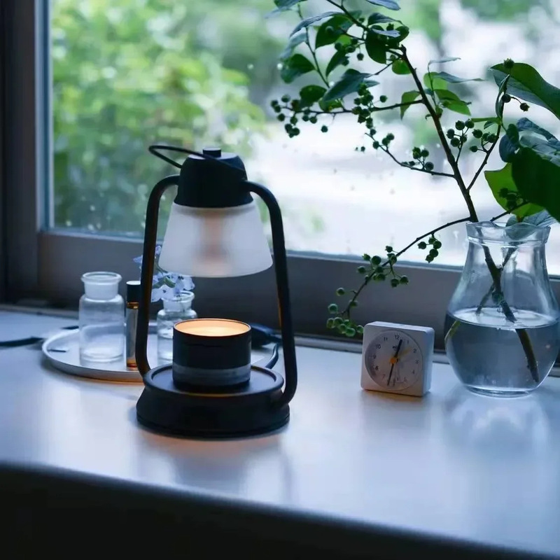 Spot Aromatherapy Melted Wax Lamp Creative Bedside Cafe Table Lamp Hot Melt Warm Lamp Fragrance Melted Candle Retro Table Lamp