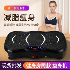 メーカー家庭用怠け者振り子機垂直律動振振機振動プラットフォームボディシェイプマシン運動フィットネス器材