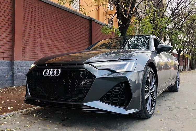 Suitable for New and Old Audi Models. Modified Front Bumper, Large Surround, Rear Bumper, Grille, and Rear Lip