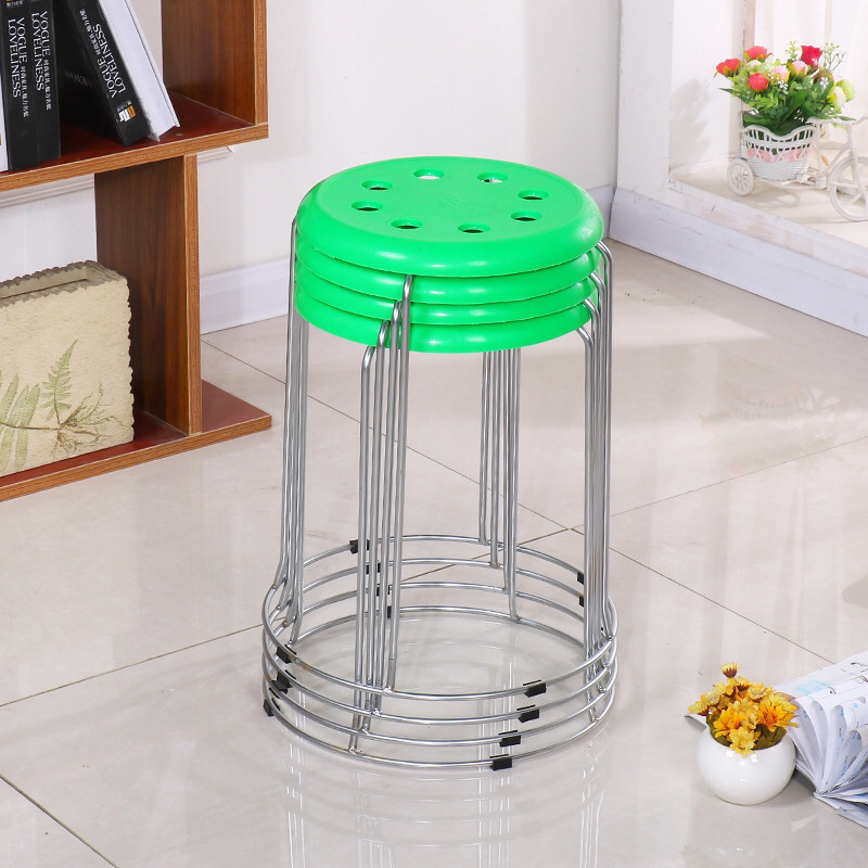 厚みのあるプラスチック製の強化スツール、ファッショナブルな大人用スツール、鉄製スツール、カーペットスツール、革製スツール、鉄製の丸いスツール、収納スツール、丸いスツール|undefined