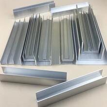 铝合金槽u型槽护角玻璃卡条铝凹槽压边条装饰导轨铝扣条加工打孔