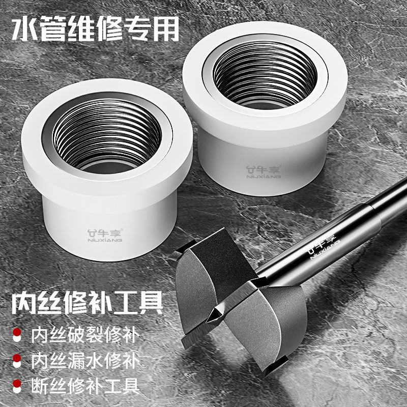 Acoplamiento doméstico de tubería de agua de 4 puntos ppr herramienta de reparación de alambre interno extensión transfronteriza reparador de alambre interno de grado industrial
