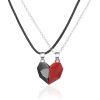 Magnetic strong magnet for beloved, necklace, pendant, chain for key bag  heart shaped