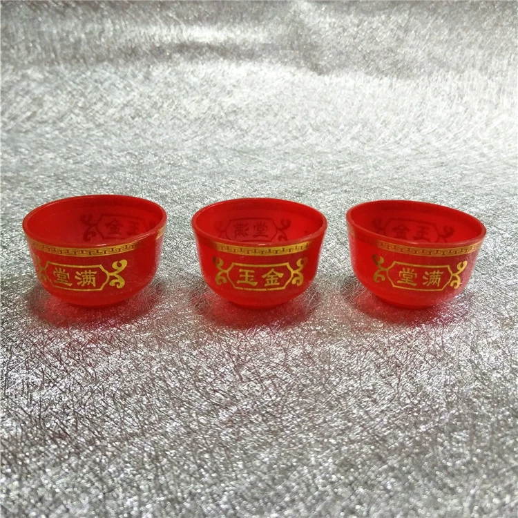 Оптовая Продажа с фабрики поклонение Богу поставки чая Будда чашка поклонения Мастер Кубок свадебные принадлежности Красный Свадьба соответствия