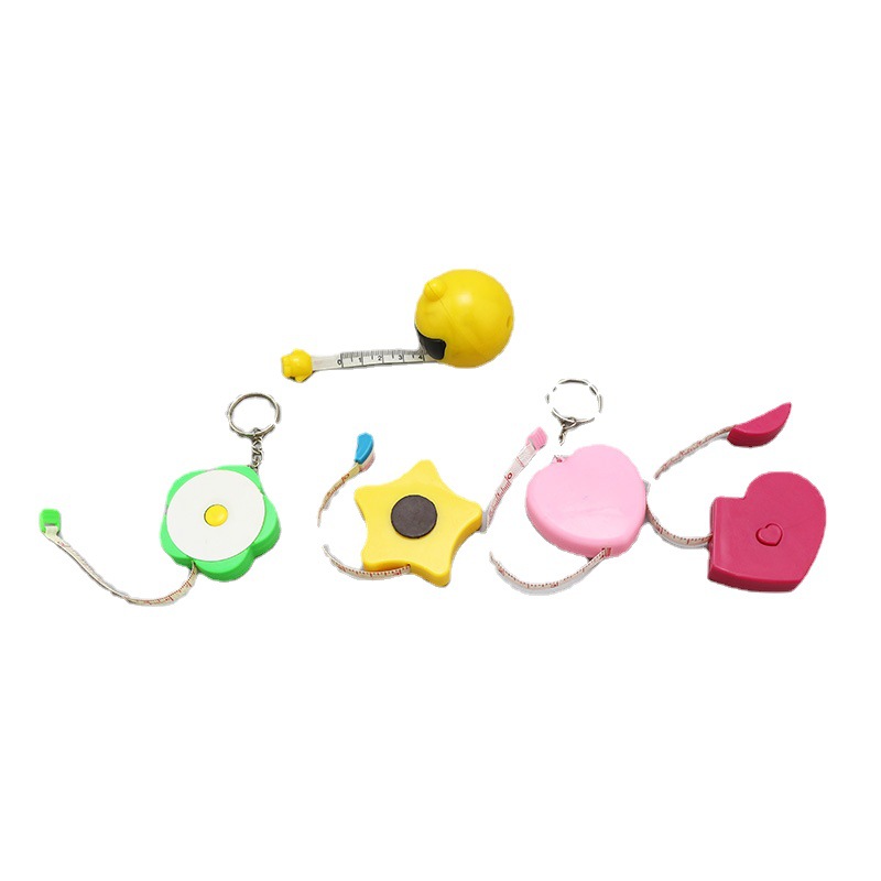 厂家供应伸缩卷尺 塑料卷尺 小房子礼品尺 特殊造型礼品尺