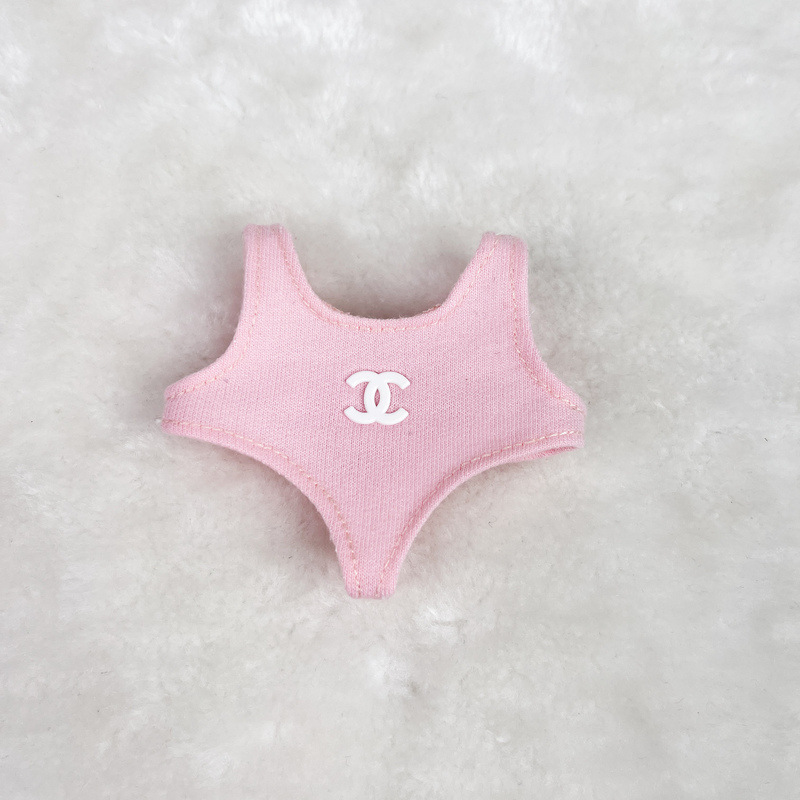 labubu ベビー服アクセサリー小さな香りの水着スーツビニールブラインドボックス第一世代第二世代と第三世代 labubu 服水着|undefined
