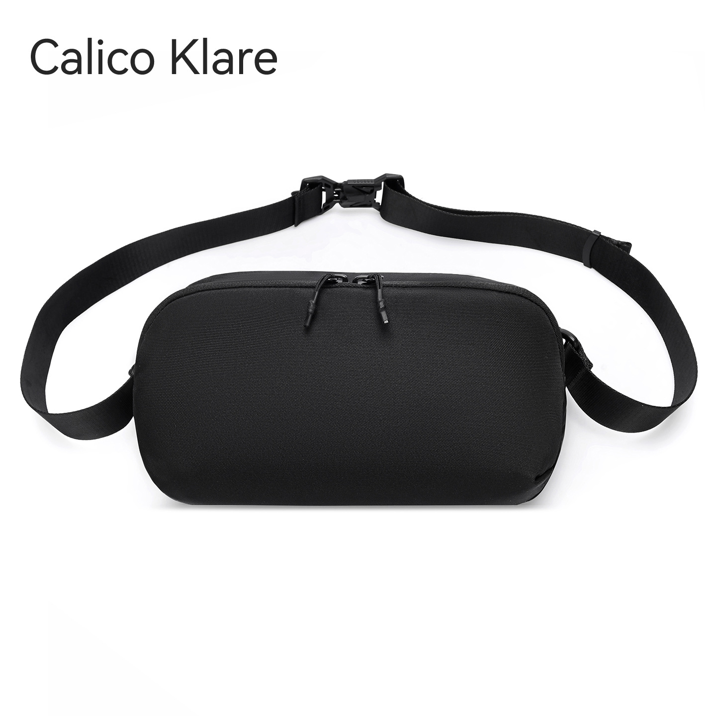 Men's crossbody bag, versatile, waterproof and wear-resistant, suitable for daily outings, portable chest bag, small bag, lightweight sports waist bag