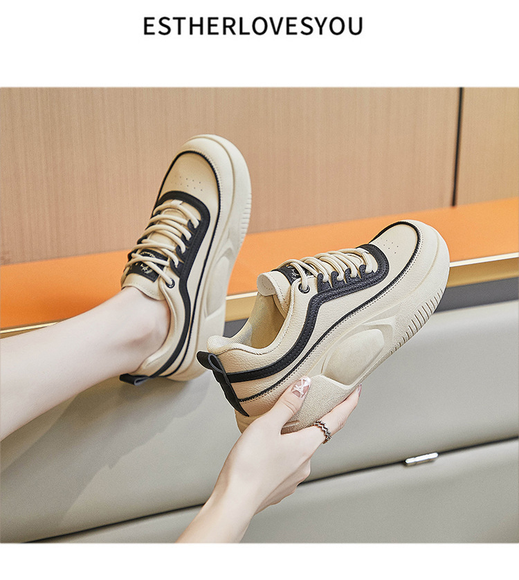 Damskie buty codzienne Buty do koszykówki Trampki Syntetyczne obuwie amortyzujące_voghion.com