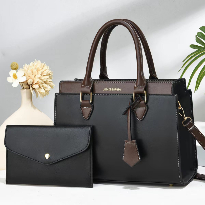 Dos paquetes de bolsas para niños 2025 nuevo paquete de textura simple de gran capacidad de un solo hombro bolsas transfronterizas inclinadas