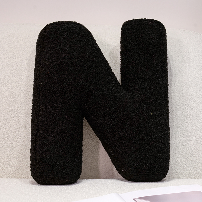 Cojín de Peluche con Forma de Letra de Felpa Decorativo para Fotografía image 20