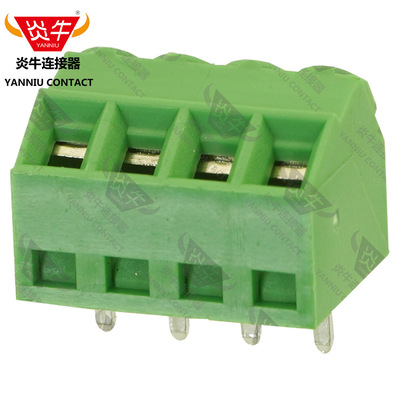 3.5mm炎牛连接器凤凰斜面PCB接线端子YN381S/DG/KF127S/SMKDS1