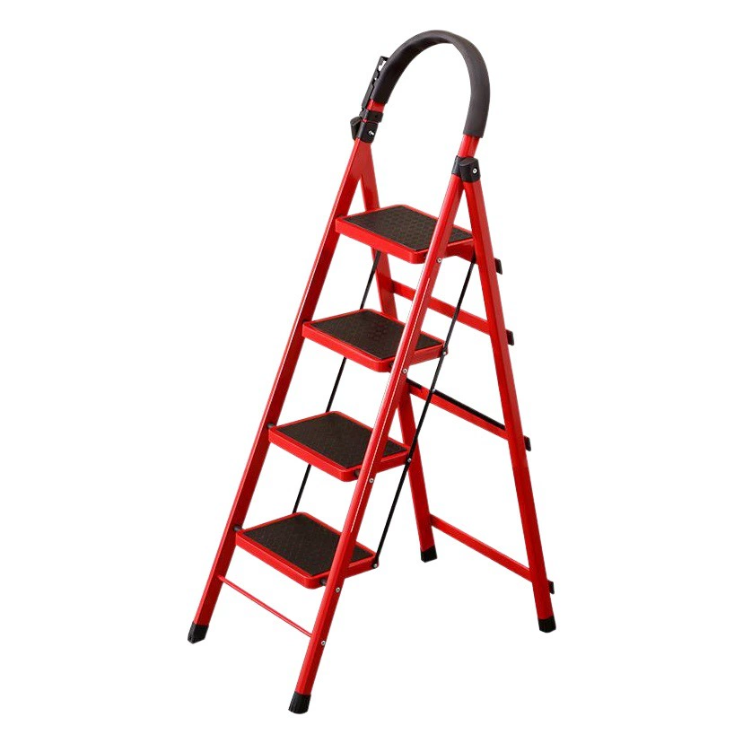 Оптовая Продажа с фабрики Крытая складная лестница Бытовая подъемная лестница в елочку портативная Мобильная телескопическая Инженерная лестница