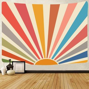 ins American Style Light Luxury Style Room Bedroom Living Room Cotton Blanket Sofa Cushion Blanket Decorative Background Cloth Hanging Cloth Cover Cloth