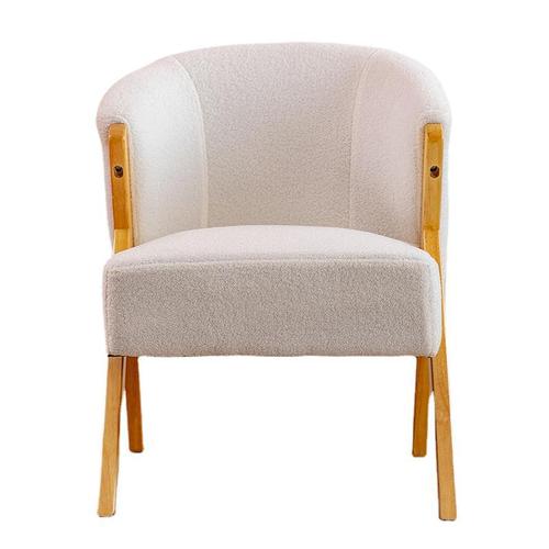 Nordic single sofa chair comfortable balcony coffee shop milk tea shop small apartment table chair set designer living room chair