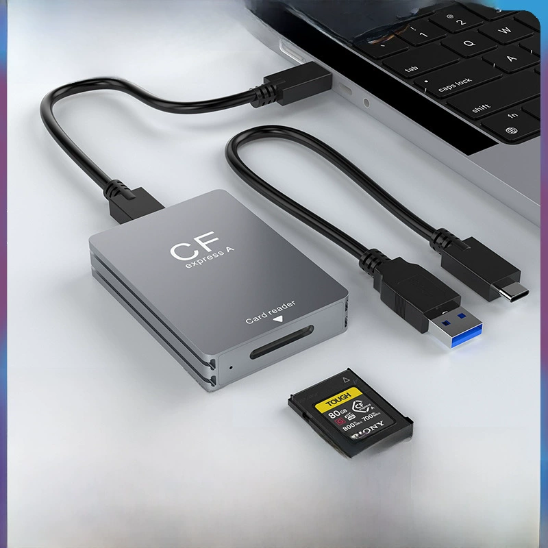 Кардридер USB3.2 Gen2 10 Гбит/с для быстрого фотоаппарата CFEXPRESS TYPE A