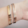 Glossy women's bracelet for beloved stainless steel, factory direct supply, simple and elegant design