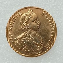 �¹Ź���Ʒ����˹�����2 Ducats 5¬�� 1714 ͭ�ƽ���ó�������