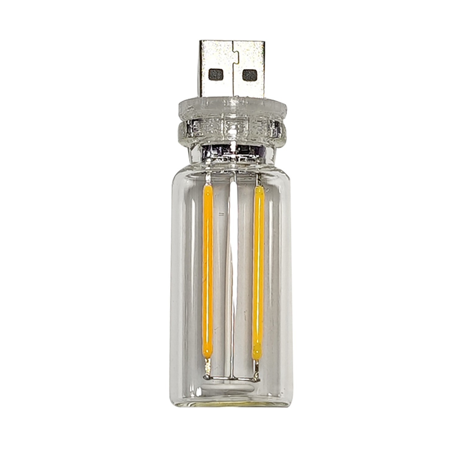 Lámpara de atmósfera del automóvil LED sin electrodo atenuador lámpara de noche lámpara portátil mini lámpara de botella USB lámpara de noche para automóviles image 6