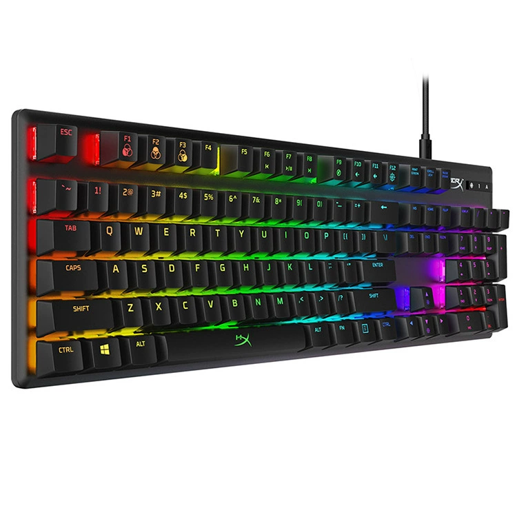 Экстремально неизвестная (Hyperx) Origins Origin RGB механическая клавиатура 104 клавиш красная шайба игровая клавиатура