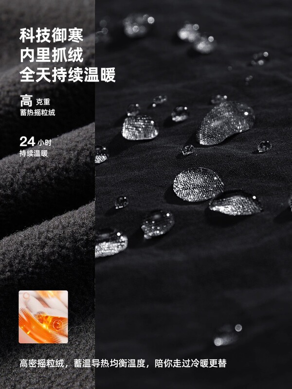 NASA黄亦玫户外登山冲锋衣外套男女新款春秋季三合一工装夹克|undefined