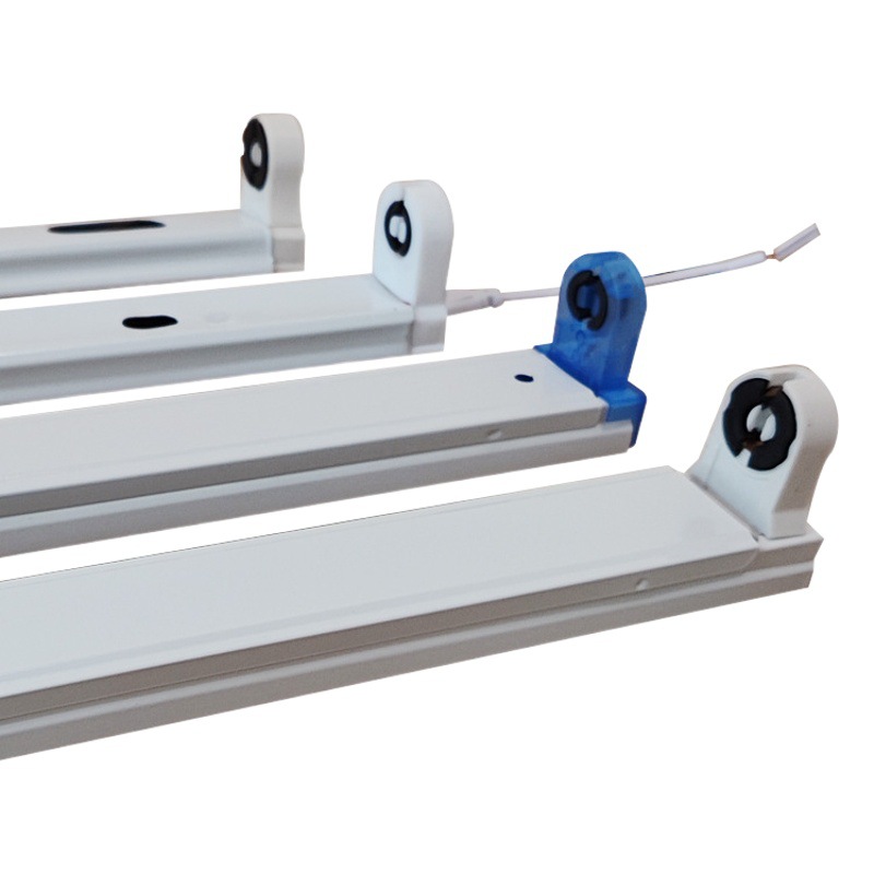Soporte de luz LED con cabezal de cristal abrible, se pueden conectar en serie, con tubos de luz integrados ajustables de 1.2m, 0.9m, 0.6m.