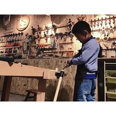 子供用木工ツールセット 手作り DIY 幼稚園 学校エリア コーナー木工工房 子供用 親子木工 カーペンター