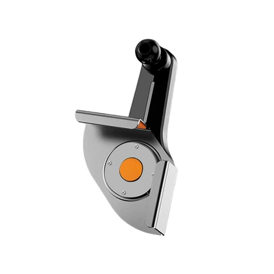 Car phone holder, dedicated one-key locking center console - k16b-single-base-panel-not-included-black