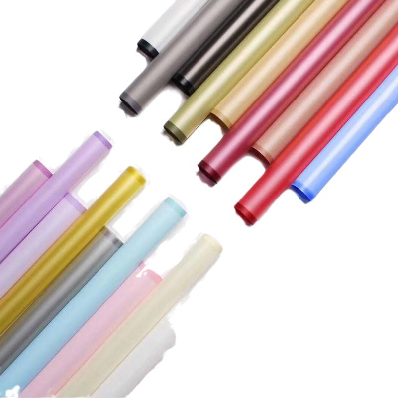 Flower Party Factory al por mayor papel de embalaje de flores impermeable explosivo papel mate borde mágico ramo de papel papel papel de flores papel de embalaje