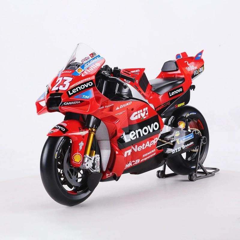 Maisto Фигура 1:6 Ducati Большой мотоцикл 2024 MOTOGP мотоцикл-симулятор из сплава, гоночный мотоцикл