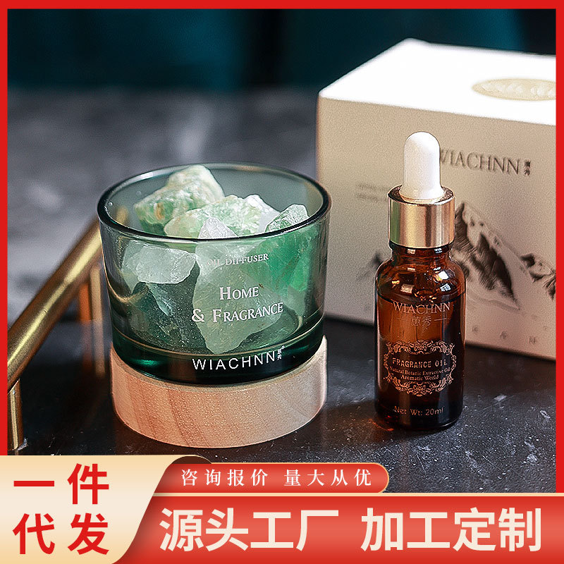 Factory wholesale non-fire aromatherapy crystal stone expansion Stone Girl air fresh household essential oil fragrance ornaments Factory wholesale non-fire aromatherapy crystal stone expansion Stone Girl air fresh household essential oil fragrance ornaments