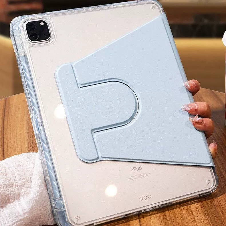 Подходит для Apple iPad 5-го/6-го поколения защитный чехол 720° вращение iPad10.2 кожаный чехол iPad10 с отсеком для стилуса