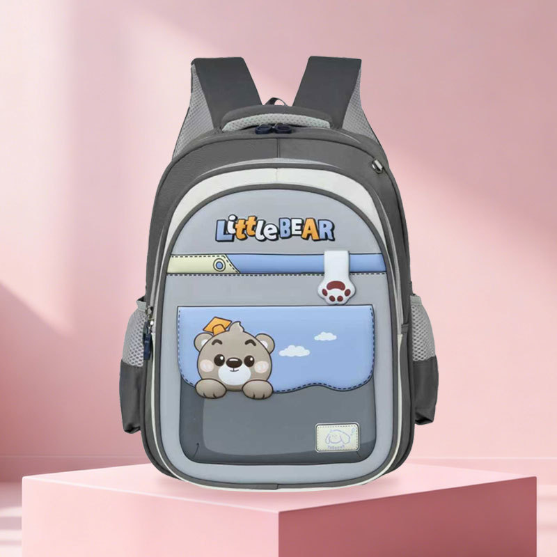 Comercio exterior bolsas escolares para niños y niñas caricaturas lindas mochilas de hombro bolsas de lápiz de espalda ligeras para niños mochilas