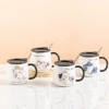 6252 Cat Cup (color mixed hair)