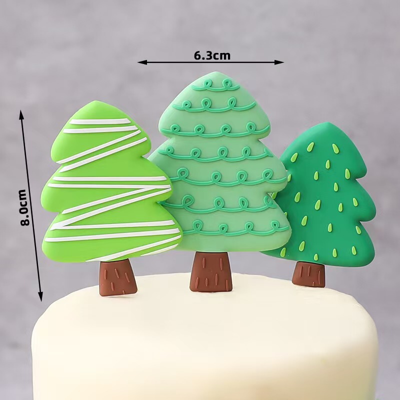 フォレスト動物園ケーキデコレーションオーナメントソフトプラスチック漫画象キリン子供の誕生日パーティーベーキングデコレーション|undefined